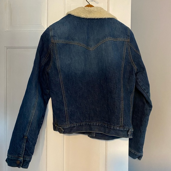Vintage Abercrombie Denim Jacket with lining - Picture 4 of 6